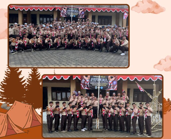 Upacara Hari Pramuka Ke-64 SMP IT & SMK ADA Secang, Membentuk Karakter, Berakhlak , Dan Cinta Alquran